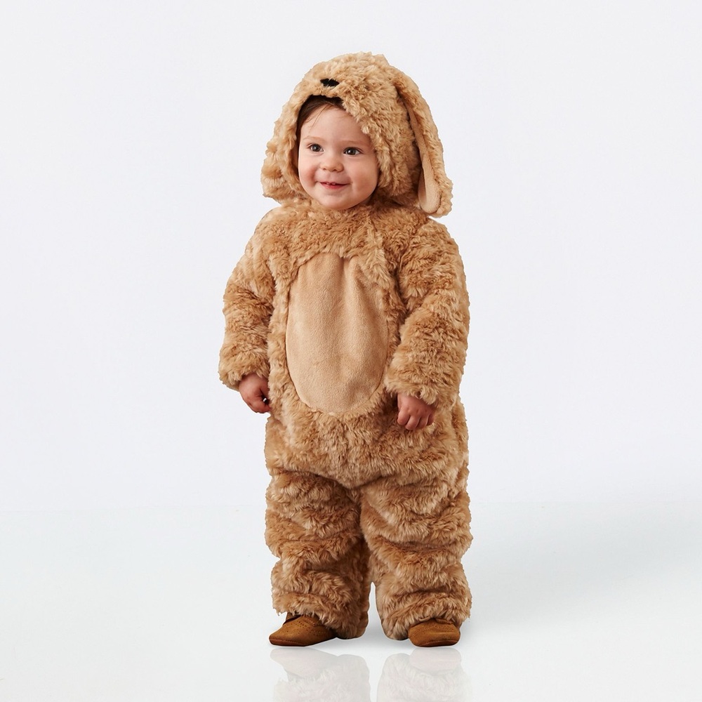 Pottery Barn Kids Furry Dog Costume - Tan